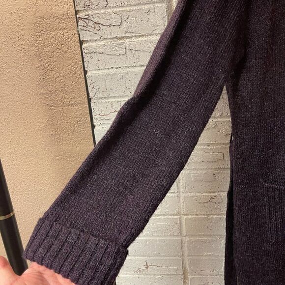 Style&CO Oversized Cozy Purple Cardigan XL - Picture 4 of 9